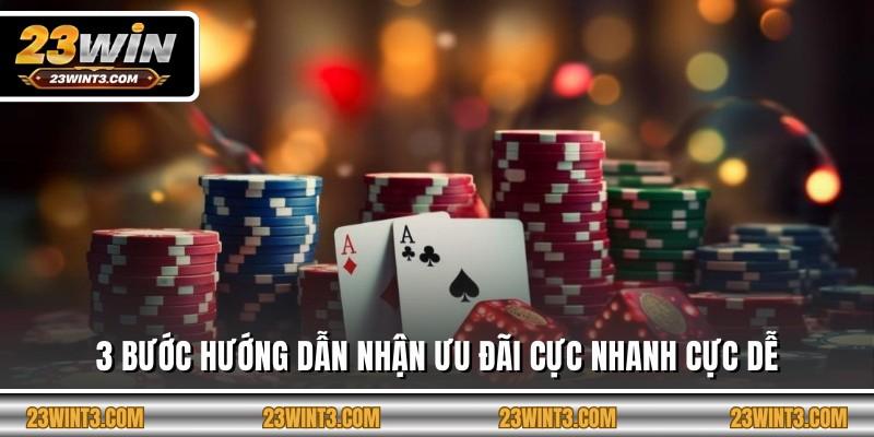 3 bước hướng dẫn nhận ưu đãi cực nhanh cực dễ