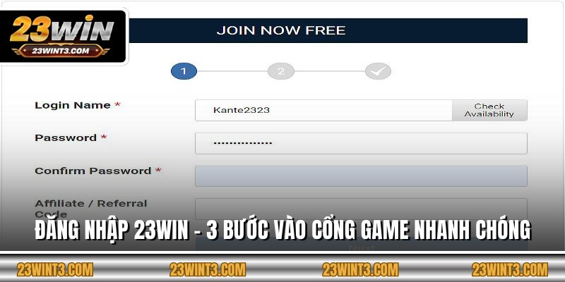 Đăng nhập 23WIN - 3 Bước Vào Cổng Game Nhanh Chóng